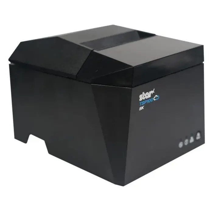 STAR MICRONICS EUROPE Star TSP143IV X4, CloudPRNT, 8 dots/mm (203 dpi), cutter, USB, USB-C, BT, Ethernet, Wi-Fi, grey