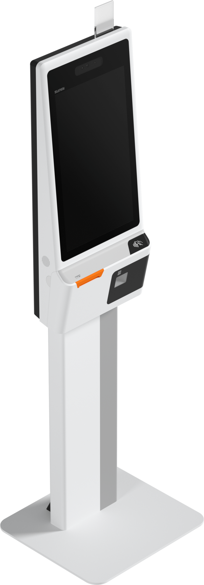 SUNMI Sunmi K2, wandmontage, Newland EM20-80, 2D, 61 cm (24''), geprojecteerd capacitief, Full HD, USB, Ethernet, Wi-Fi, Android
