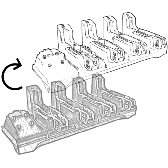 Zebra CRDCUP-4S-ET5TOET4 – Zebra Cradle Conversion Cup