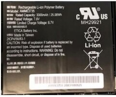 Zebra BTRY-ET5X-10IN3-02- Batterie de rechange Zebra