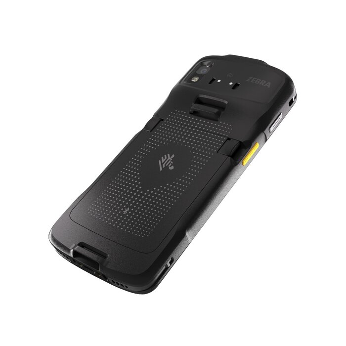 Zebra WLMT0-T22B6CBE2-A6- Zebra TC22, 2D, SE5500, projiziert kapazitiv, 2-polig, USB-C, BT, Wi-Fi, NFC, Android, GMS, ext. Fledermaus, schwarz