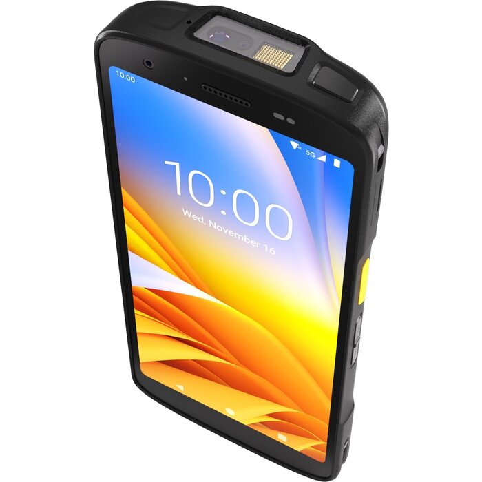 Zebra Zebra TC22, 2D, SE5500, Projected Capacitive, 2-Pin, USB-C, BT, Wi-Fi, NFC, Android, GMS, ext. bat., black