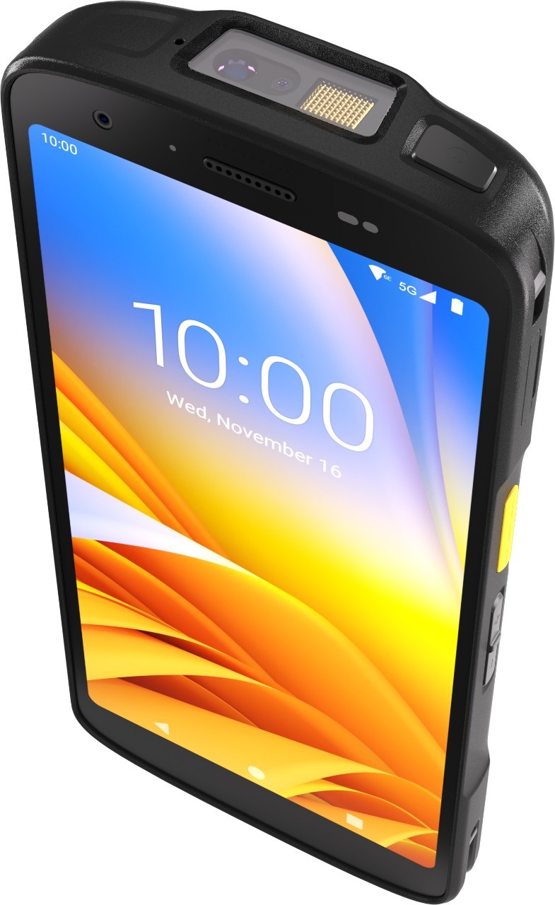 Zebra Zebra TC22, 2D, SE5500, projiziert kapazitiv, 2-polig, USB-C, BT, Wi-Fi, NFC, Android, GMS, ext. Fledermaus, schwarz