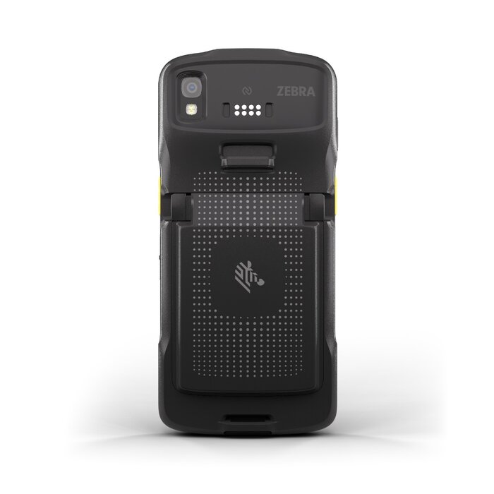 Zebra Zebra TC22, 2D, SE5500, capacitif projeté, 2 broches, USB-C, BT, Wi-Fi, NFC, Android, GMS, ext. chauve-souris, noir