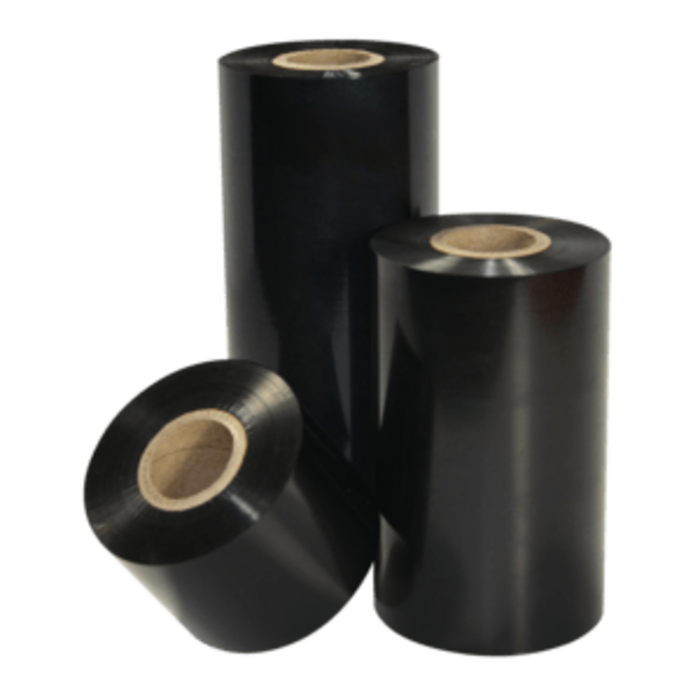 ARMOR T44315IO- Cintas de transferencia térmica, Inkanto, AWX FH, Cera, 110 mm, 100 m, In, Negro