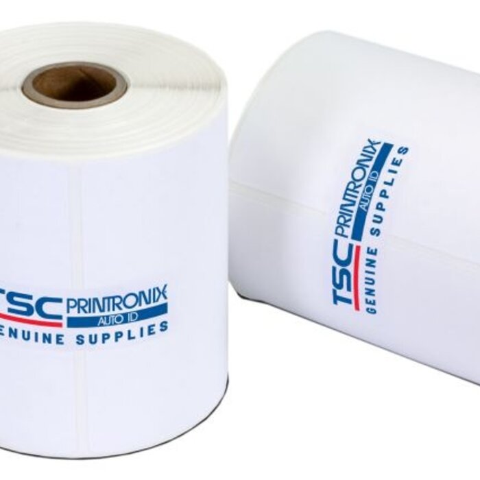TSC 38-G100150-12LF- Permanent adhesive (acrylic), label roll, TSC, W 100mm, H 150mm