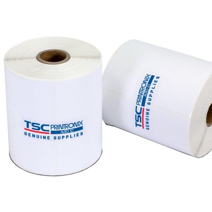 TSC Permanent adhesive (acrylic), label roll, TSC, W 100mm, H 150mm