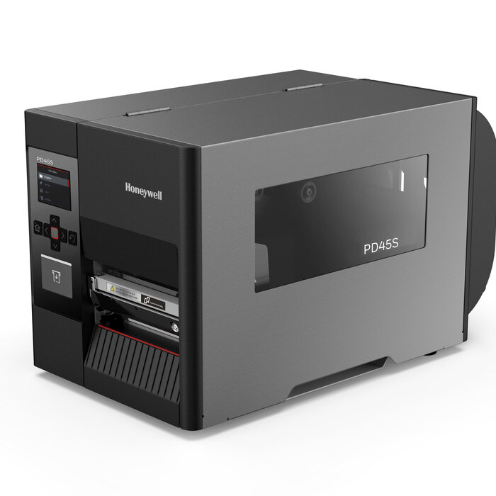 Honeywell PD45S0FE010000300- Honeywell PD45, 12 punti/mm (300 dpi), disp., USB, host USB, Ethernet, ZPLII, ZSim II, IPL, DPL