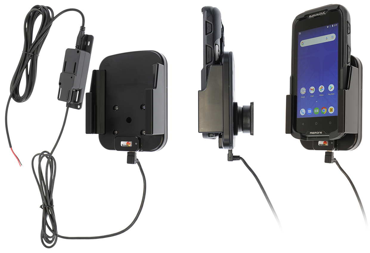 BRODIT 719228- Soporte activo Brodit, instalación fija, carga inalámbrica