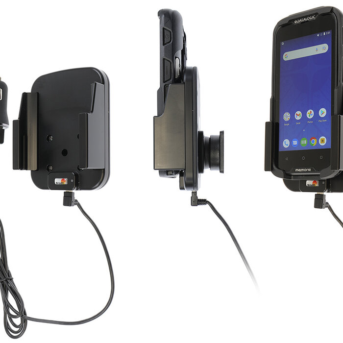 BRODIT 718228- Brodit Active Holder, Cig-Plug, Wireless Charging