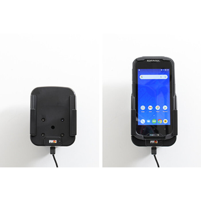 BRODIT 718228- Supporto attivo Brodit, presa sigaretta, ricarica wireless