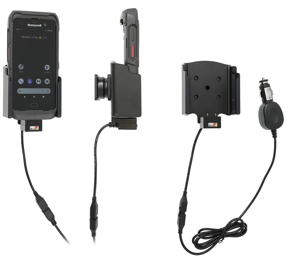 BRODIT 712322- Soporte activo Brodit, enchufe de cigarrillo