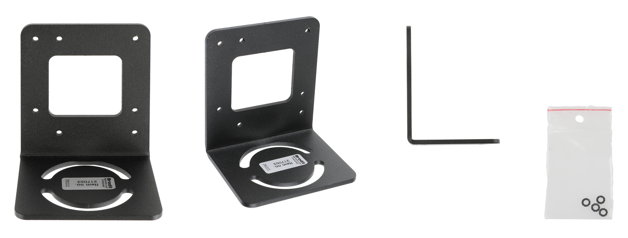 BRODIT Placa de montaje Brodit, soporte en L