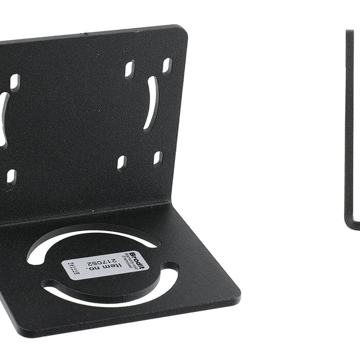 BRODIT 217052- Placa de montaje Brodit, soporte en L