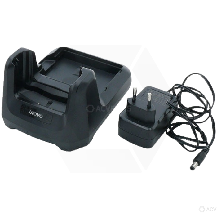 Urovo HBCDT50P-1, DT50U/P Enkel apparaat/batterijhouder, PSU (EU)
