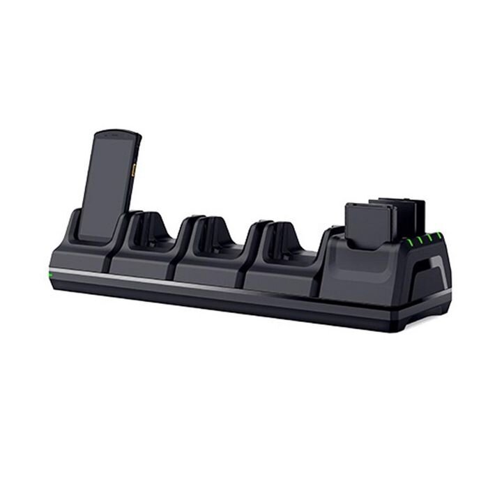 Urovo 5BCDT5001-1, soporte de carga para dispositivo de 5 ranuras + fuente de alimentación (UE)