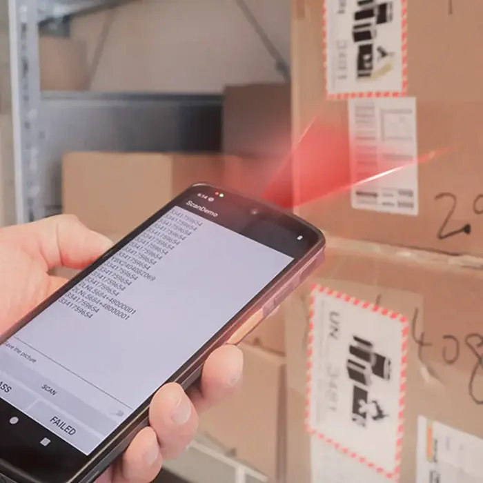 Urovo DT66-XFGT4HNSEX0, DT66, 2,4 GHz, sin 2D, 6,5", A13 (AER), 4/64, WiFi/BT/5G, NFC, 5000 mAh, cable, fuente de alimentación (UE), HS