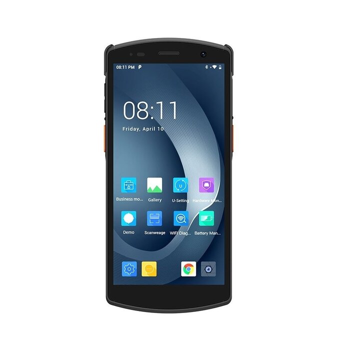 Urovo CT58-XMFS9WNSEX0, CT58, 2.0 GHz, sin 2D, 5.5", A12.4/64, WiFi, 4G, 5000 mAh, cable, fuente de alimentación (UE), sin correa de mano