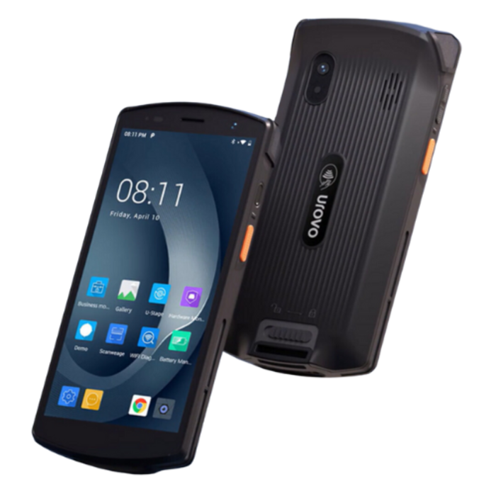 Urovo CT58-XMFS9WNSEX0, CT58, 2.0 GHz, sin 2D, 5.5", A12.4/64, WiFi, 4G, 5000 mAh, cable, fuente de alimentación (UE), sin correa de mano