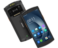 Urovo DT50-QCGR4WLDEX0, DT50P,HS7,5,7",A11/13(AER),4/64,WiFi,4G,LR-UHF,9000mAH, câble,PSU(UE)