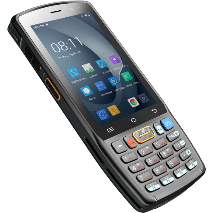 Urovo DT40-TEDJ3WNSEX8, DT40,4710,SR,4",A12,3/32,WiFi,4G,4500mah, cavo,PSU(EU),HS