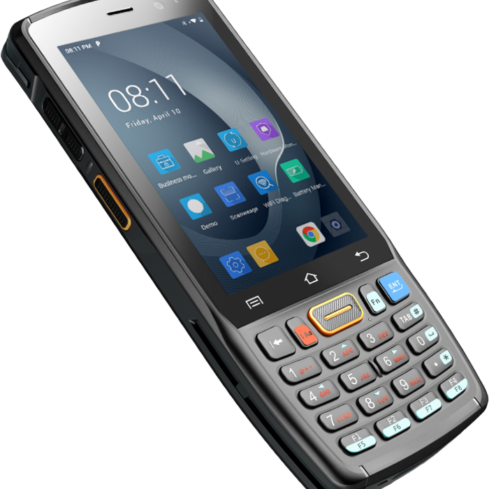 Urovo DT40-QEDJ3WNSEX8, DT40,HS7,TL,4",A12,3/32,WiFi,4G,4500mah, cable,PSU(EU),HS