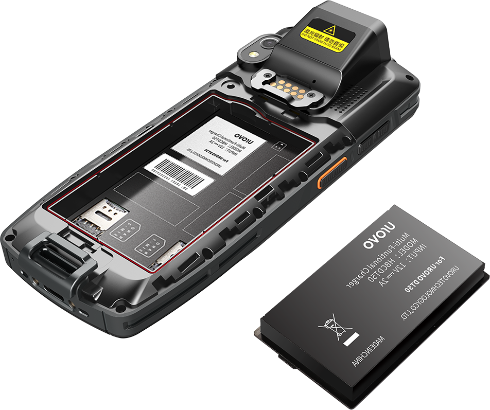 Urovo DT40-WEDJ3WNSEX8, DT40, SE55, SR, 4", A12, 3/32, Wi-Fi, 4G, 4500 mAh, cable, fuente de alimentación (UE), HS