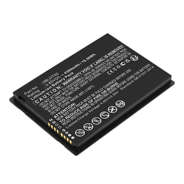 Urovo 3.01.75.00162, 4500mAh-batterij