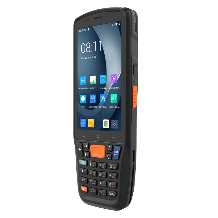 Urovo CT48-BMDS2WNEEX8, CT48, 2,0 GHz, 2D, 4", A12, 4/64 Go, WiFi, 4G, 5000 mAh, câble, bloc d'alimentation (UE), HS