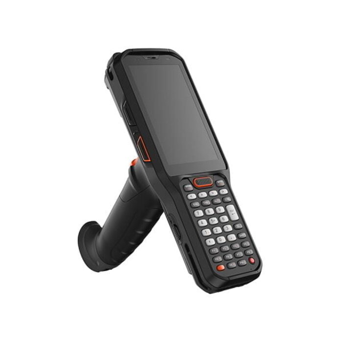 Urovo RT40-KCDT4WNSEXM, RT40, 2,45 GHz, A13 (AER), SE4750R, 4", 4/64, WiFi, 4G, 5200 mAh, cadena de frío, 51 teclas, cable, fuente de alimentación (UE), HS