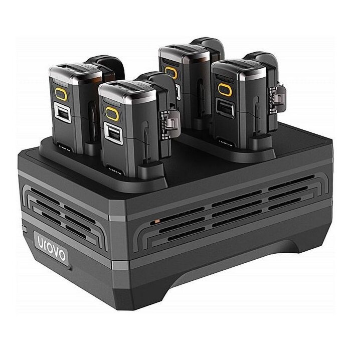Urovo 4TCSR5600-1, SR5600 4-slot device charging cradle with PSU (EU)