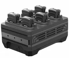 Urovo 6BCSR5600-1, SR5600 Batterijoplaadstation met 6 slots en PSU (EU)