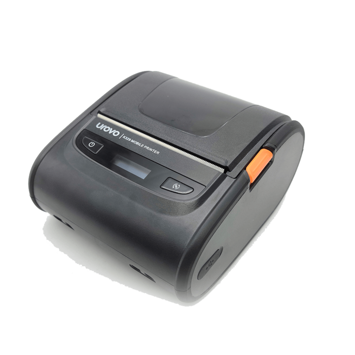 Urovo K329-S1, 3" directe therma BT mobiele printer,kabel, PSU (EU)