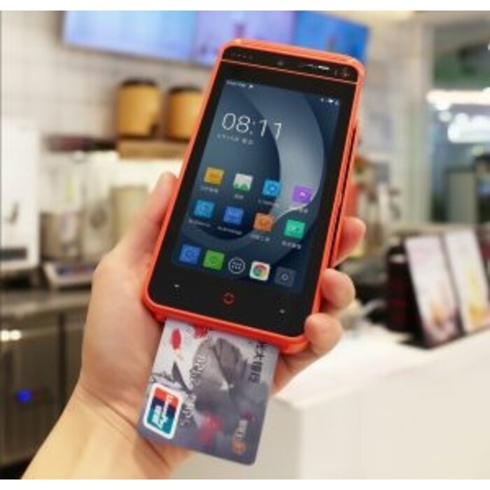 Urovo i9100-XMFSAWNSEX0, i9100, 2,0 GHz, A12, terminale POS, No2D, 5", 2/8 GB, WiFI+4G, stampante da 58 mm, multilettori, cavo, alimentatore(EU)
