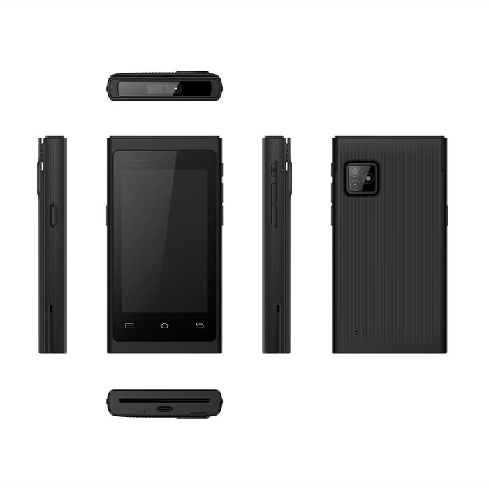 Urovo i2000-X0DJ1WNSEX0, i2000, POS terminal, No2D, 4",A9.0, 1/8GB (2/16GB optional), WiFI+4G, multi-readers, cable, PSU(EU)