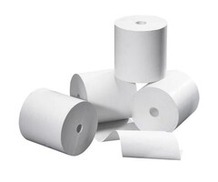 Papel de recibo de captura térmico 57x45 núcleo 12,8 - 25M 55gr BP-A gratis 50 uds/caja