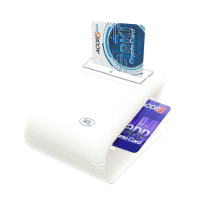 ACS ACS ACR39U-W1 SmartDuo II dual-slot contact-smartcardlezer, ACS ACR39U-W1 SmartDuo Smart Card Reader II