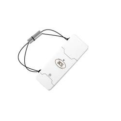 ACS ACS ACR40T-A6 USB Type-A SIM Smart Card Reader, a built-in application button and an included loop