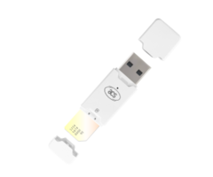 ACS Lector de tarjetas inteligentes tipo SIM USB ACR40T-A5 ACS ACR40T Tipo C