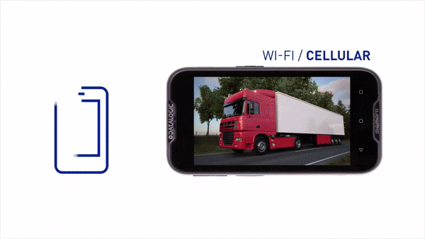 DATALOGIC Datalogic Memor 11, 2D, 12.7 cm (5''), USB-C, BT, WLAN, NFC, Android, Kit (USB), GMS, nero, 4 GB RAM / 32GB Flash