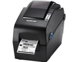 BIXOLON SLP-DX223DG - BIXOLON SLP-DX220, 12 Punkte/mm (300dpi), Peeler, USB, RS232, dunkelgrau
