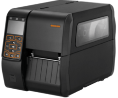 BIXOLON XT5-409S - BIXOLON XT5-40 Series, 8 dots/mm (203 dpi), rewind, RTC, display, USB, USB host, RS232, Ethernet, black
