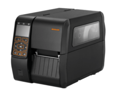 BIXOLON XT5-409S - Serie BIXOLON XT5-40, 8 punti/mm (203 dpi), riavvolgimento, RTC, display, USB, host USB, RS232, Ethernet, nero