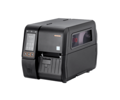 BIXOLON XT5-43NRES/BEG - XT5-43NRES/BEG, RFID/UHF-printen en -coderen, 12 dots/mm (300 dpi), Disp., RTC, RS232, Ethernet, zwart
