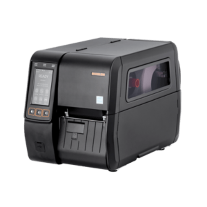 BIXOLON XT5-43NRES/BEG, impresión y codificación RFID/UHF, 12 puntos/mm (300 ppp), pantalla, RTC, RS232, Ethernet, negro, 512 MB RAM / 512 MB Flash