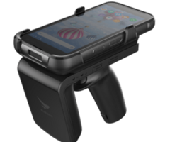 BLUEBIRD RFR971-WX4S - RFR900, Impinj E710, Regione RFID (EMEA) - 800 MHz, Supporto batteria standard EF40X, 3400 mAh, Batteria standard da 12,376 Wh, IP42, 1 USB-C, Caduta da 1,2 M,