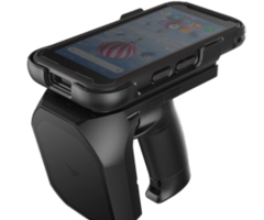 BLUEBIRD RFR901-WCAUN - RFID Region (EMEA) - 800Mhz, SE4710, Universal Mount, Gun, Scanner (2D), USB