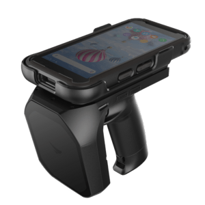 BLUEBIRD Regione RFID (in tutto il mondo) - 900 MHz, SE4710, supporto autonomo, pistola, scanner (2D), USB, 3400 mAh