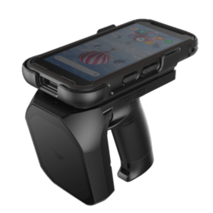 BLUEBIRD Regione RFID (in tutto il mondo) - 900 MHz, SE4710, supporto universale, pistola, scanner (2D), USB, 3400 mAh