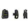 Supporto passivo Zebra, Passive Holder with tilt swivel
